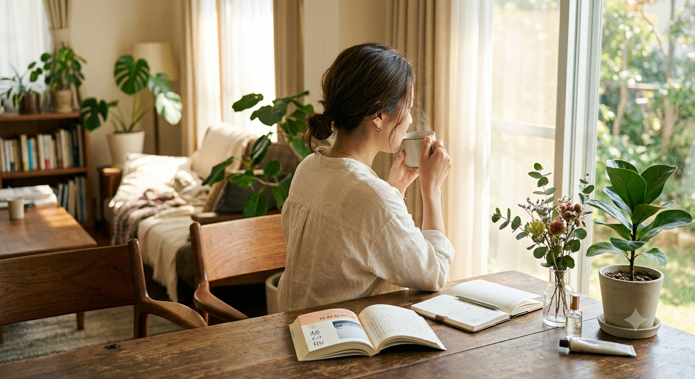 40代独身女性の休日。ひとり時間を楽しめるようになった理由【本音】